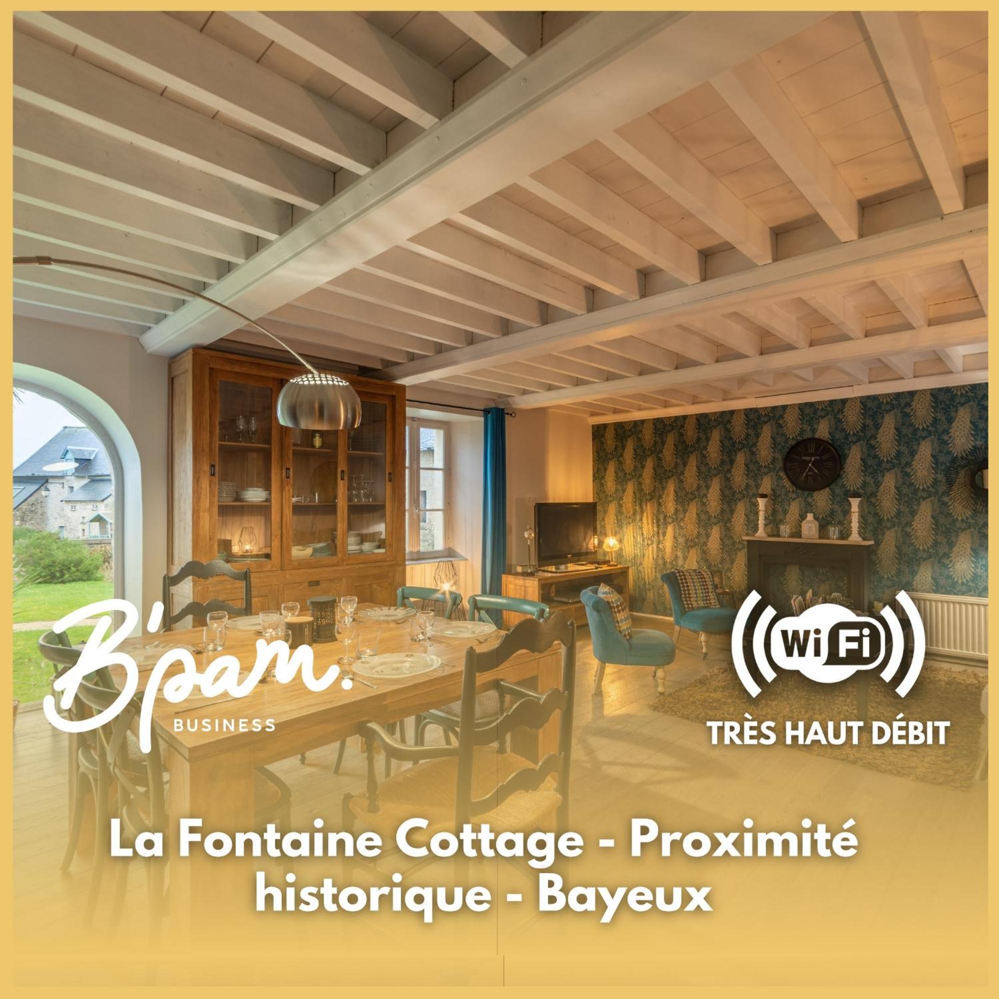 La Fontaine Cottage - Proximite Historique - Bayeux Saint-Loup-Hors Exteriör bild